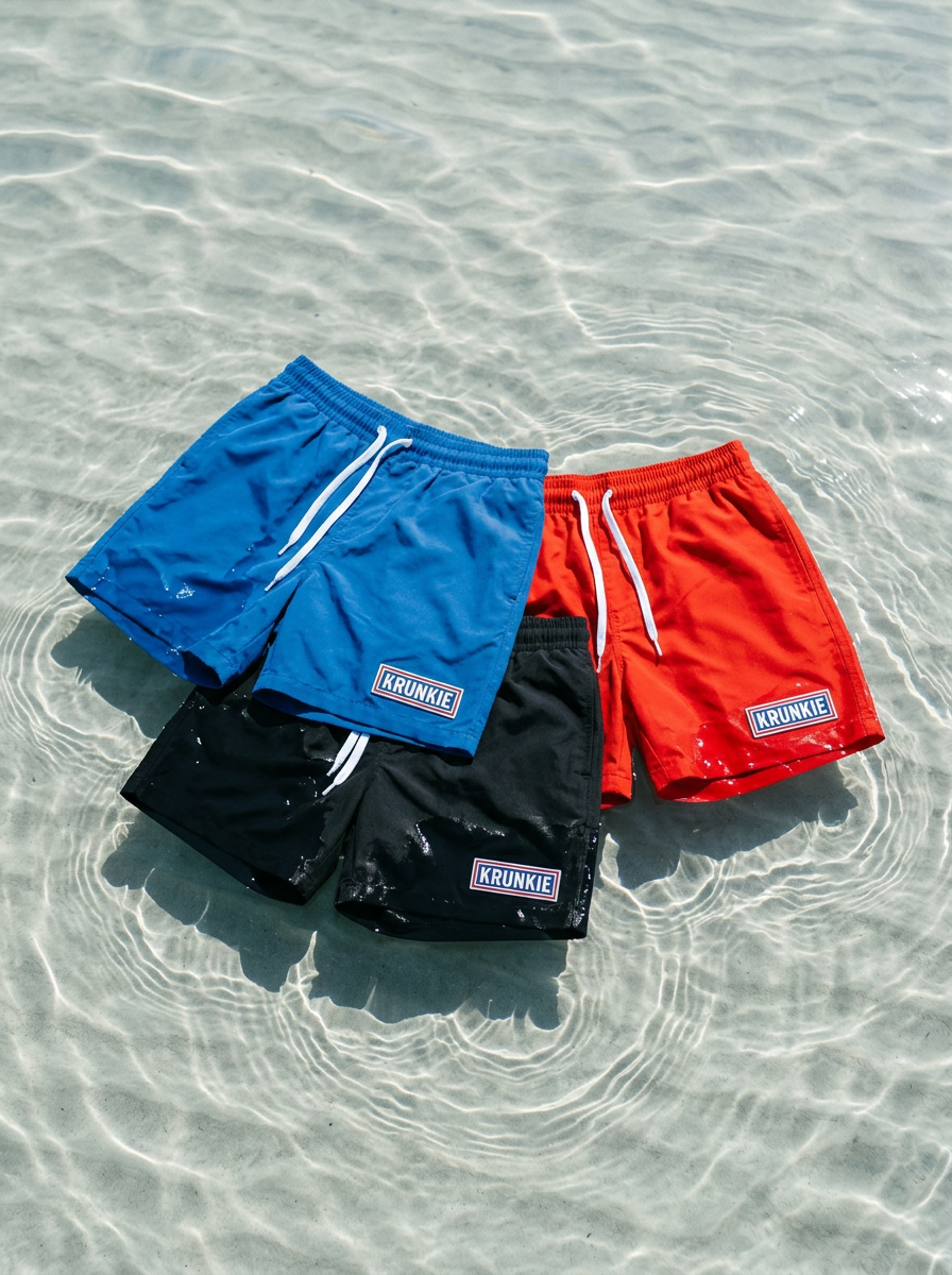 HydroSilk shorts and snapback on the dock